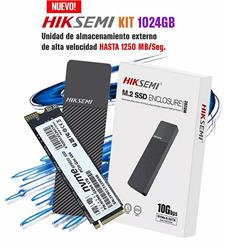 UNIDAD EXTERNA HIKSEMI KIT +1024GB NVME USB 3.2 & 